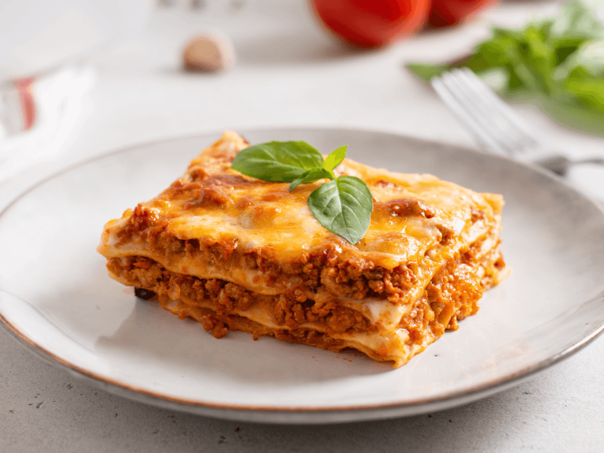 Lasagna de carne