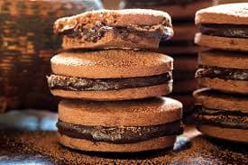 Alfajor de café miniatura 2